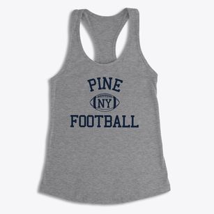 Pine New York Football Women's Racerback Tank