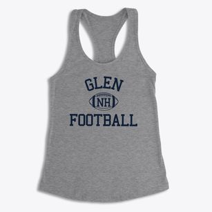 Glen New Hampshire Football Women's Racerback Tank