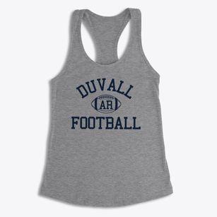 Duvall Arkansas Football Women's Racerback Tank