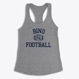 Bino Pennsylvania Football Women's Racerback Tank