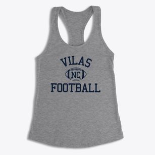 Vilas North Carolina Football Women's Racerback Tank