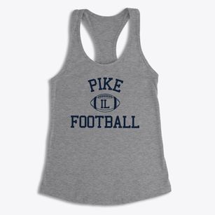 Pike Illinois Football Women's Racerback Tank