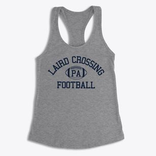 Laird Crossing Pennsylvania Football Women's Racerback Tank
