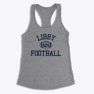 Libby Minnesota Football Women's Racerback Tank