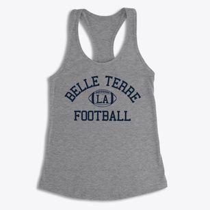 Belle Terre Louisiana Football Women's Racerback Tank