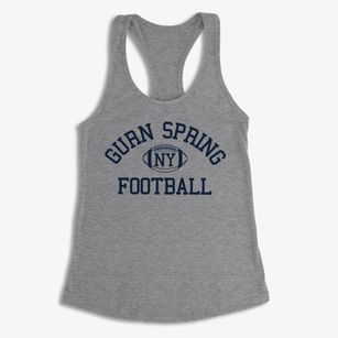 Gurn Spring New York Football Women's Racerback Tank