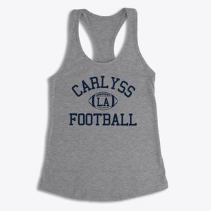 Carlyss Louisiana Football Women's Racerback Tank