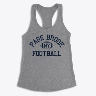 Page Brook New York Football Women's Racerback Tank