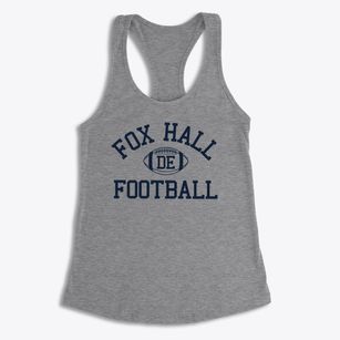 Fox Hall Delaware Football Women's Racerback Tank