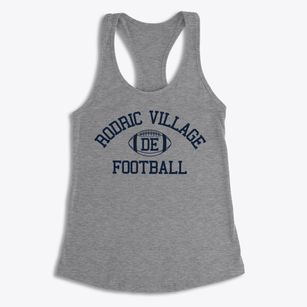 Rodric Village Delaware Football Women's Racerback Tank