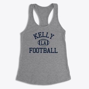 Kelly Louisiana Football Women's Racerback Tank