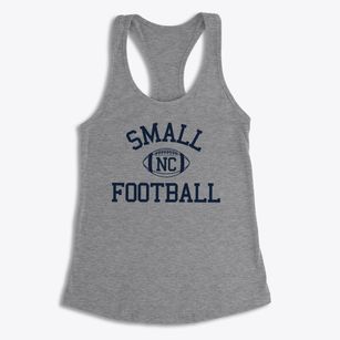 Small North Carolina Football Women's Racerback Tank