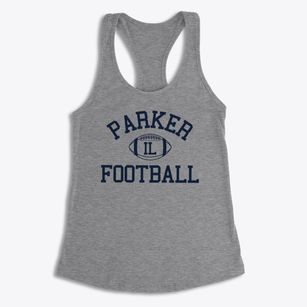 Parker Illinois Football Women's Racerback Tank