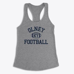 Olney Kentucky Football Women's Racerback Tank