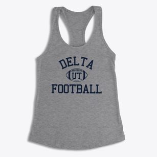 Delta Utah Football Women's Racerback Tank