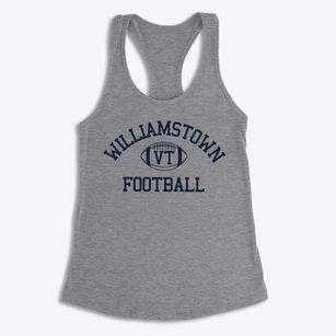 Williamstown Vermont Football Women's Racerback Tank