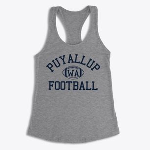 Puyallup Washington Football Women's Racerback Tank