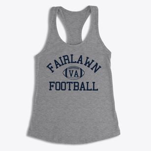 Fairlawn Virginia Football Women's Racerback Tank