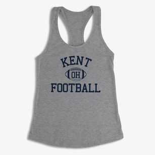 Kent Ohio Football Women's Racerback Tank