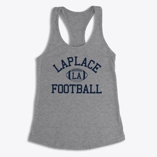Laplace Louisiana Football Women's Racerback Tank