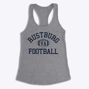 Rustburg Virginia Football Women's Racerback Tank