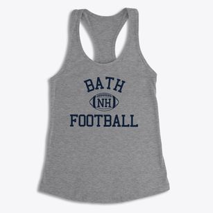Bath New Hampshire Football Women's Racerback Tank