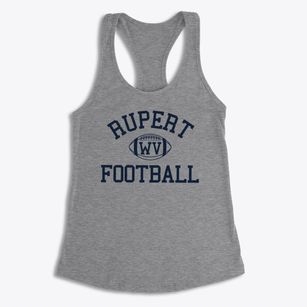 Rupert West Virginia Football Women's Racerback Tank