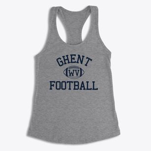 Ghent West Virginia Football Women's Racerback Tank