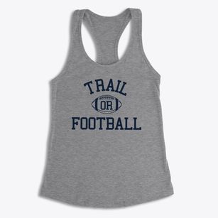 Trail Oregon Football Women's Racerback Tank