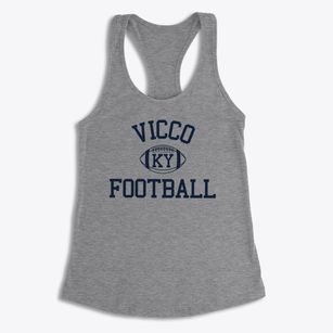 Vicco Kentucky Football Women's Racerback Tank