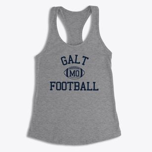 Galt Missouri Football Women's Racerback Tank