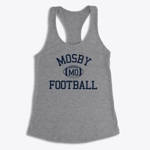 Mosby Missouri Football Women's Racerback Tank