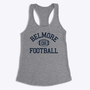 Belmore Ohio Football Women's Racerback Tank