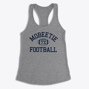 Mobeetie Texas Football Women's Racerback Tank