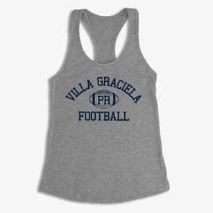 Villa Graciela Puerto Rico Football Women's Racerback Tank