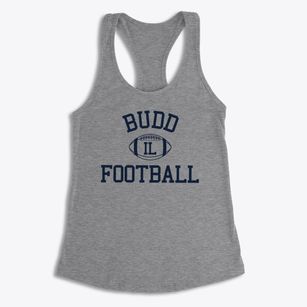 Budd Illinois Football Women's Racerback Tank