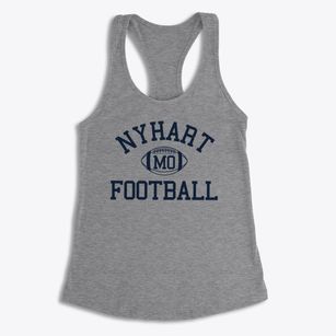Nyhart Missouri Football Women's Racerback Tank