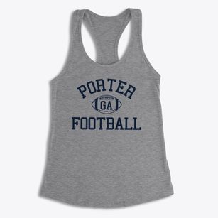 Porter Georgia Football Women's Racerback Tank