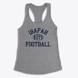 Ibapah Utah Football Women's Racerback Tank