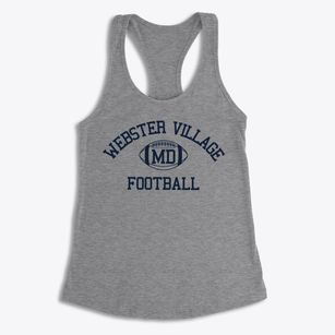Webster Village Maryland Football Women's Racerback Tank