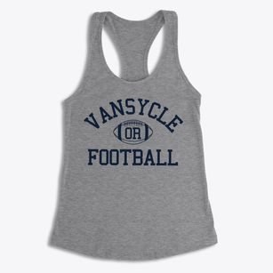 Vansycle Oregon Football Women's Racerback Tank