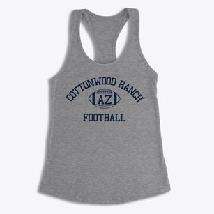 Cottonwood Ranch Arizona Football Women's Racerback Tank