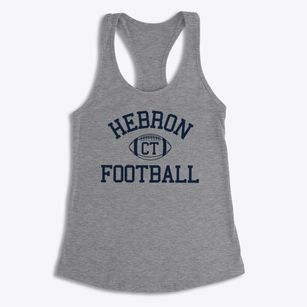 Hebron Connecticut Football Women's Racerback Tank