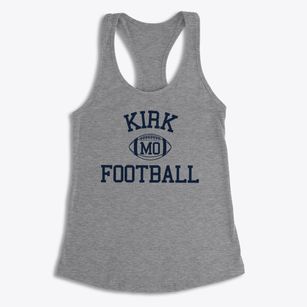 Kirk Missouri Football Women's Racerback Tank