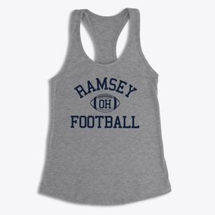 Ramsey Ohio Football Women's Racerback Tank