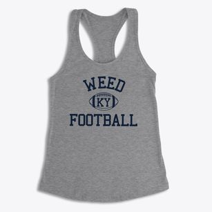 Weed Kentucky Football Women's Racerback Tank