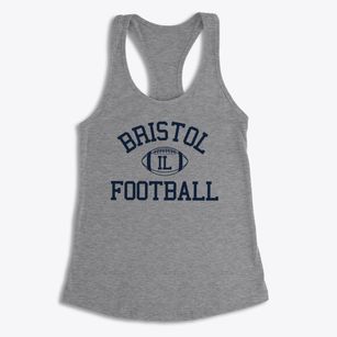 Bristol Illinois Football Women's Racerback Tank