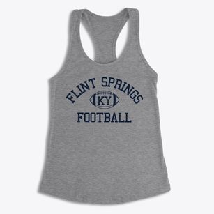 Flint Springs Kentucky Football Women's Racerback Tank