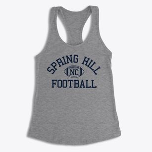 Spring Hill North Carolina Football Women's Racerback Tank