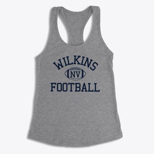 Wilkins Nevada Football Women's Racerback Tank